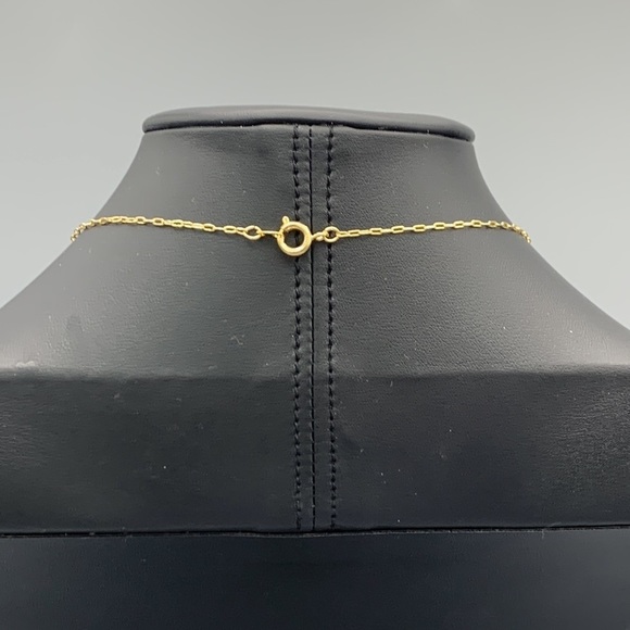 GOLD tone Italian horn necklace - Picture 4 of 4